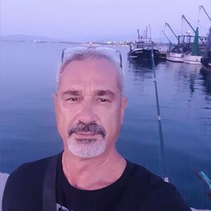 headshot of man with goatee who enjoys fishing