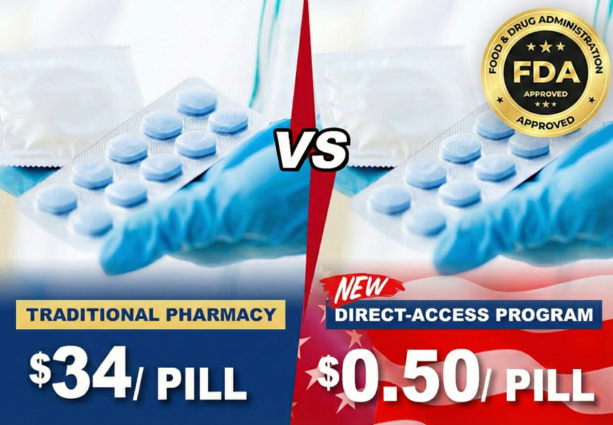 pill price comparison - before and after direct-access program