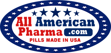 American flag in the shap of a pill