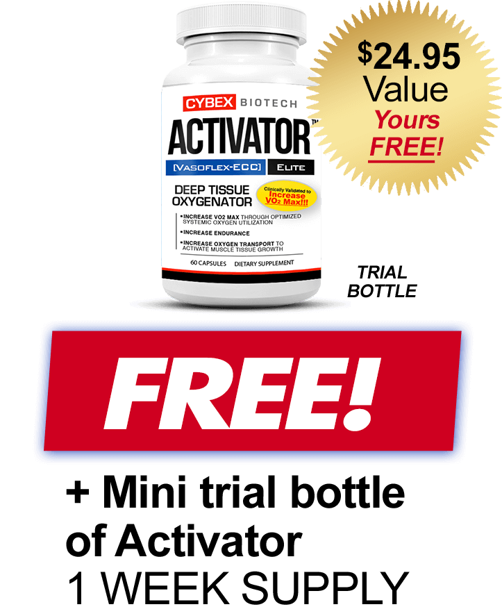 get free trial bottle of Activator